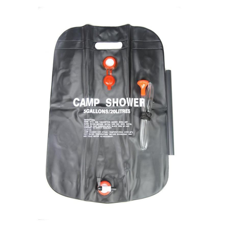 20L Outdoor Camping Solar Shower Bags Portable Outdoor Bath Bags#