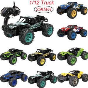 1:12 2.4G Remote Control 2WD Off-Road Monster Truck High Speed RTR RC Car Toy