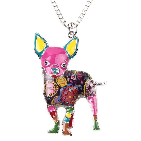 Chihuahuas Dog Pendant Necklace